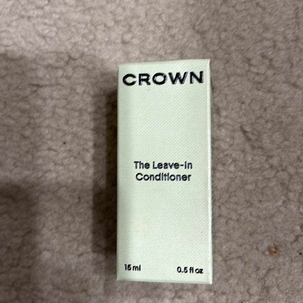 New in box. Crown Affair Leave in Conditioner.